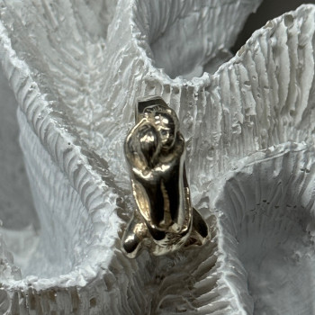 925 Sterling Silver Kamasutra Ring Size 7