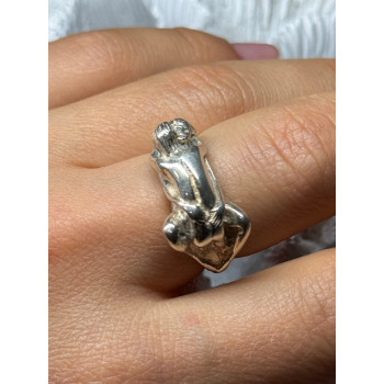 925 Sterling Silver Kamasutra Ring Size 7