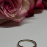 925 Sterling Silver CZ Ring Size 7