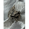 925 STERLING SILVER DRAGON RING SIZE 9