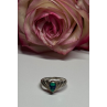 925 Sterling Silver Turquoise Ring Size 5.5