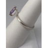 925 Sterling Silver Ring With Amethyst Size 6.75