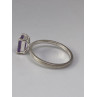 925 Sterling Silver Ring With Amethyst Size 6.75