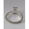 925 Sterling Silver Ring With Amethyst Size 6.75