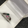 925 Sterling Silver CZ Ring Size 6.5