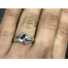 925 Sterling Silver CZ Ring Size 6.5
