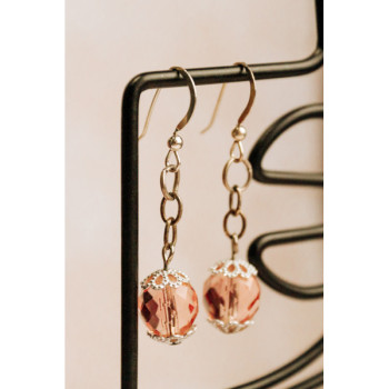 925 Sterling Silver Jewelry Glass Earrings