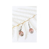 925 Sterling Silver Jewelry Glass Earrings