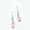 925 Sterling Silver Jewelry Glass Earrings