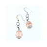 925 Sterling Silver Jewelry Glass Earrings