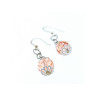 925 Sterling Silver Jewelry Glass Earrings