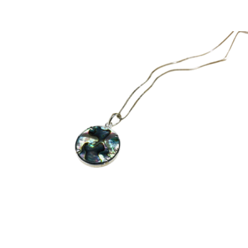 925 Sterling Silver Haliotis Chain With Pendant