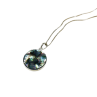 925 Sterling Silver Haliotis Chain With Pendant