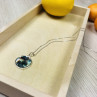 925 Sterling Silver Haliotis Chain With Pendant