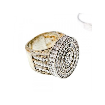 925 STERLING SILVER CZ RING SIZE 6.5