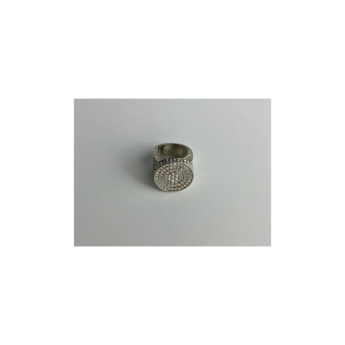 925 STERLING SILVER CZ RING SIZE 6.5