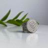 925 Sterling Silver CZ Ring Size 6.5