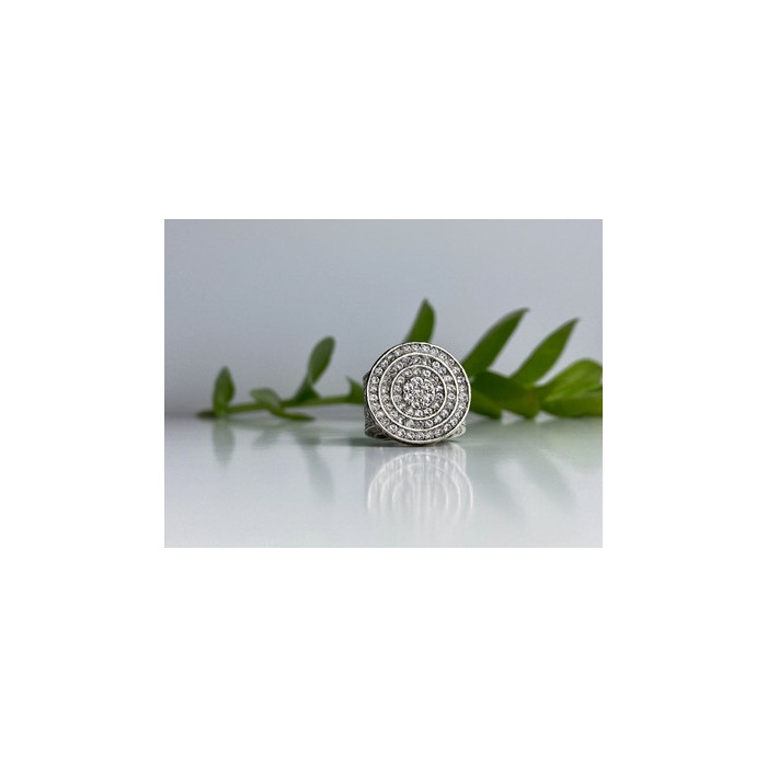 925 STERLING SILVER CZ RING SIZE 6.5