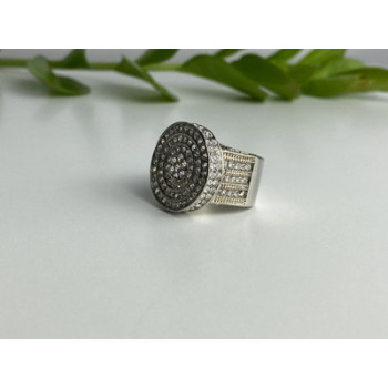 925 STERLING SILVER CZ RING SIZE 6.5