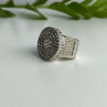 925 Sterling Silver CZ Ring Size 6.5
