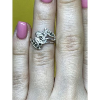 925 Sterling Silver Black Spinel 