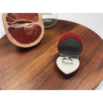 925 Sterling Silver Pearl & CZ Ring Size 5.5