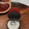 925 Sterling Silver Pearl & CZ Ring Size 5.5