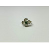 925 STERLING SILVER MOTHER OF PEARL & GREEN NEPHRITE 