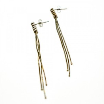 925 Sterling Silver Earrings Italy
