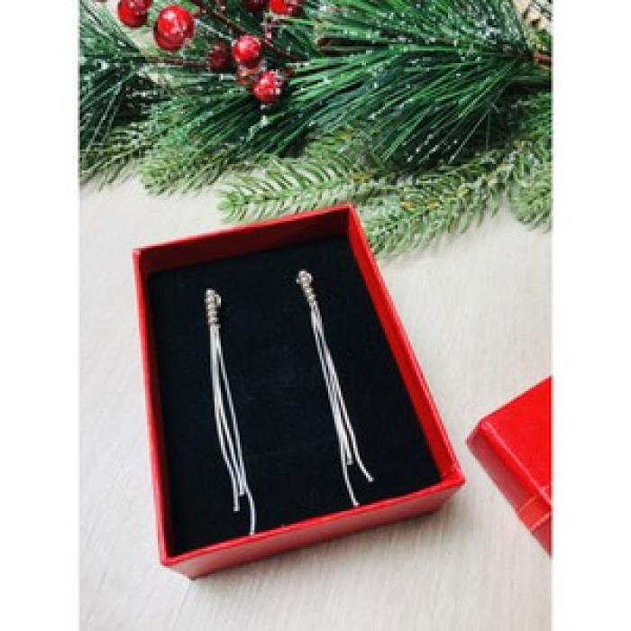 925 Sterling Silver Earrings Italy