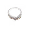 925 Sterling Silver CZ Ring Size 12.5