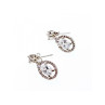 925 Sterling Silver CZ Stud Earrings