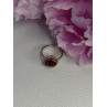 925 Sterling Silver Gold Plated Part Ruby Ring Size 8
