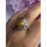 Vintage 925 Sterling Silver Tiger Eye Ring Size 9