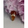 925 Sterling Silver Agate Ring Size 7.5