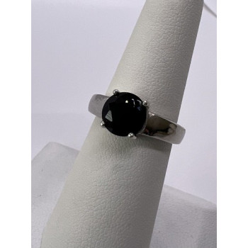 925 Sterling Silver Garnet Ring Size 6