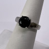 925 Sterling Silver Garnet Ring Size 6
