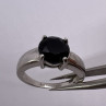 925 Sterling Silver Garnet Ring Size 6