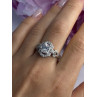 Beautiful 925 Sterling Silver CZ Ring Size 10