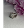 925 Sterling Silver White Sapphire Ring Size 7