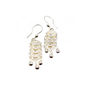 925 STERLING SILVER EARRINGS ITALY