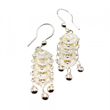 925 Sterling Silver Earrings Italy