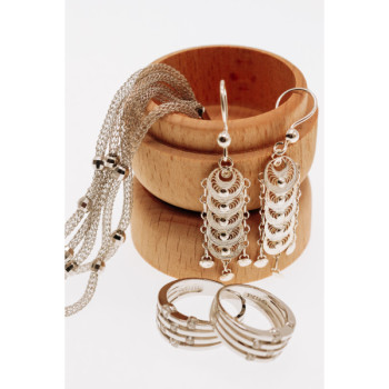 925 Sterling Silver Earrings Italy
