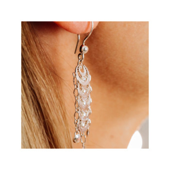 925 STERLING SILVER EARRINGS ITALY
