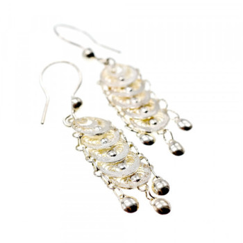 925 Sterling Silver Earrings Italy