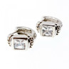 925 Sterling Silver White Beryl Earrings