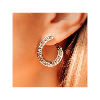 925 STERLING SILVER MARCASITES EARRINGS