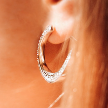 925 Sterling Silver Marcasites Earrings