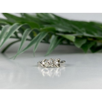 10K WHITE GOLD DIAMONDS 