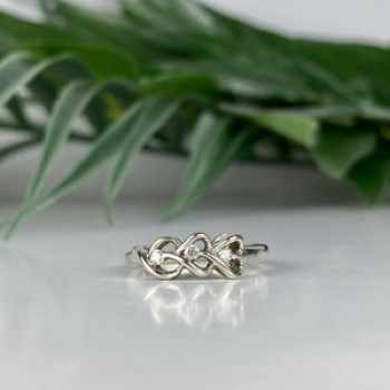 10K White Gold Diamonds 